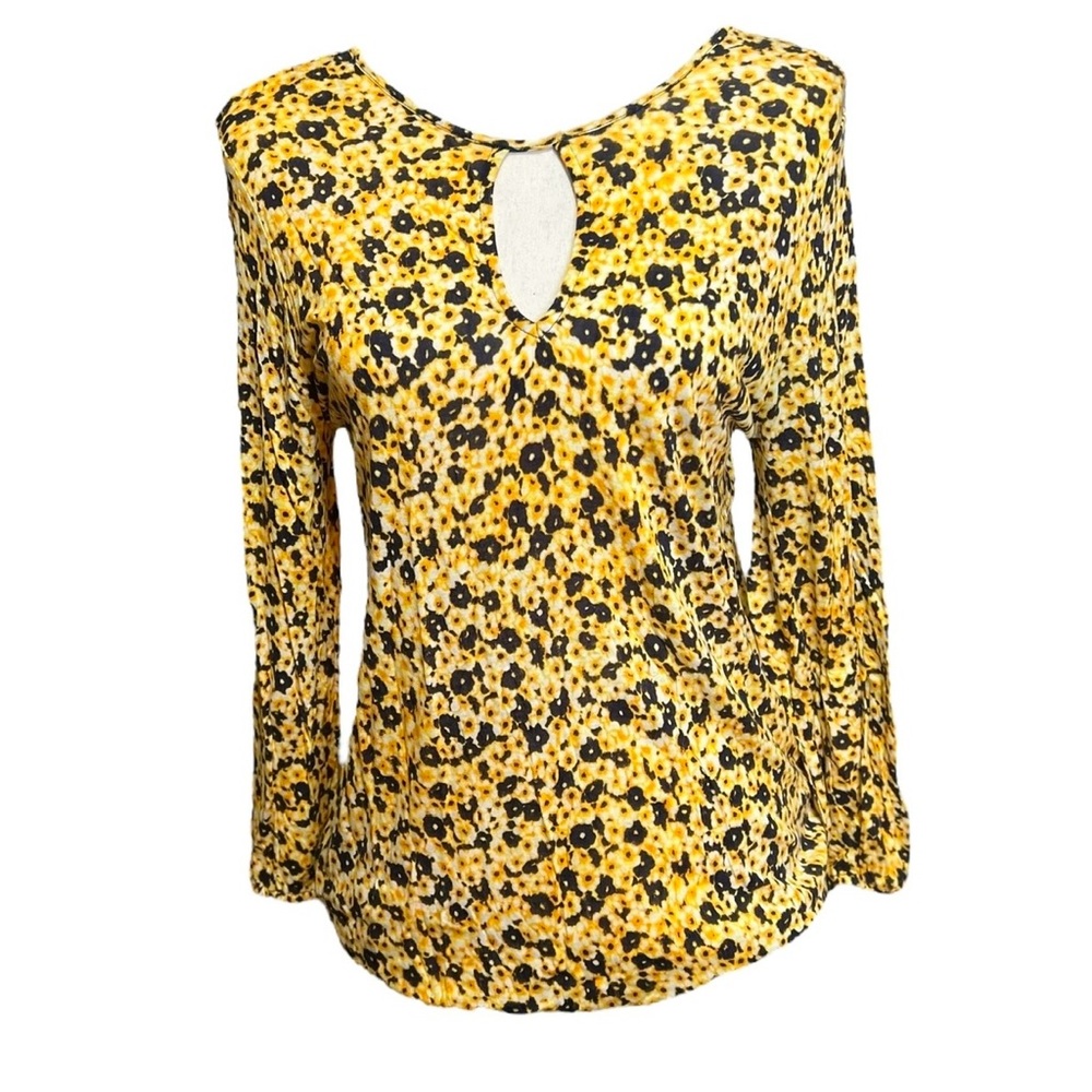 Michae Kors Woman’s Floral Shirt Sz M